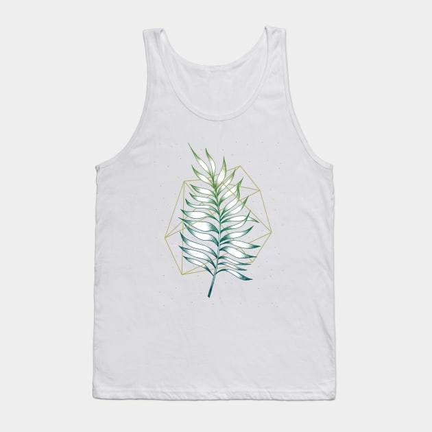 Geometry and Nature Tank Top by Barlena